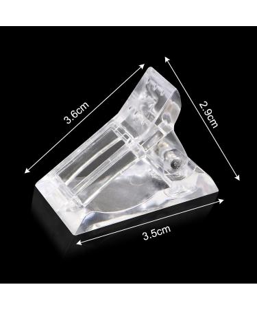 Sularpek 13 Pcs Nail Tips Clip - Gel Nail Clamps for Quick Building Nail Extension - DIY Manicure Nail Art Tool - Buy Online on SooperMarket.com