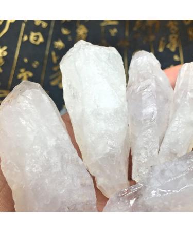 50G 4-6cm Natural Raw White Quartz Crystal Rough Stone Specimen Crystal Natural Stone Minerals Rock