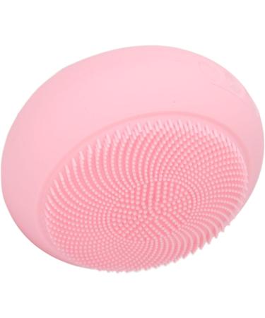 Facial Cleansing Brush Soft Silicone 5 Times Heating Energy Waterproof Electric Facial Cleanser to Absorb Nutrients (Pink) - Buy Online on SooperMarket.com