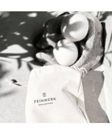 Finemination Collection Dryer Balls - 6 Eco-Friendly Bio Merino Wool Tumble Dryer Balls - Large Size Mulesing-Free Soothing Laundry Air - International Shipping Available - Buy Online on SooperMarket.com