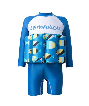 BESPORTBLE Kids Swim Suit Toddler Float Swimwear Kids Buoyancy One Piece Swimwear for 1-2 Years Old Size 100