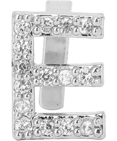 Hip Hop Tooth Brace Single Easy to Wear Durable for Parties Birthday Gift Copper Material Halloween Tooth Accessories (Silver) - Buy Online on SooperMarket.com