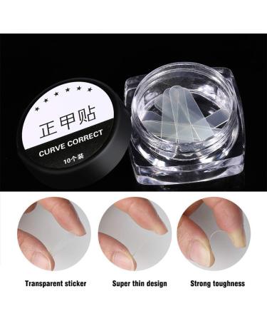 10Pcs/Box Toenail Correction Ingrown Sticker Patch Toe Nail Fixer Recover Pedicure Tool Super Thin Design for Comfort Strong Toughness Effective Corrector Suitable for - Buy Online on SooperMarket.com