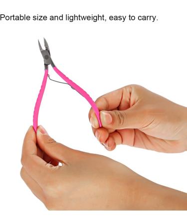 Professional Stainless Steel Cuticle Nipper for Manicures - Dead Skin Scissors Nail Art Tool - Buy Online on SooperMarket.com