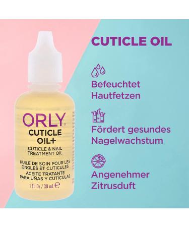 Orly Cuticle Oil + Cuticle and Nail Treatment Oil 30 ml 30 ml (Pack of 1) - Buy Online on SooperMarket.com