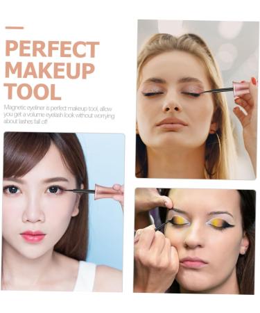 PLAFOPE 2pcs Liquid Eyeliner Eyelashes Gel Highlight Glow Makeup Sticky Fakeaway Mascara Titanium Oxide - Buy Online on SooperMarket.com