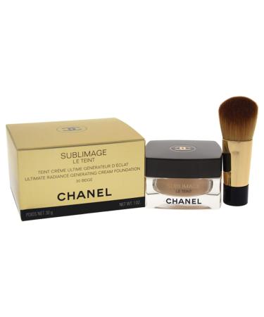 Chanel Sublimage Le Teint Ultimate Radiance-Generating Cream Foundation -  30 Beige Women Foundation 1 oz