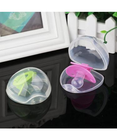 Buy Transparent Pacifier Box Set - 6 Portable & Dustproof Storage Containers for Babies - Buy Online on SooperMarket.com