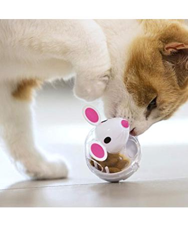 Auxsooul Cat Interactive Toys - 2-Pack Snackball & Food Dispenser for Cats - Intelligence & Treat Play - Buy Online on SooperMarket.com