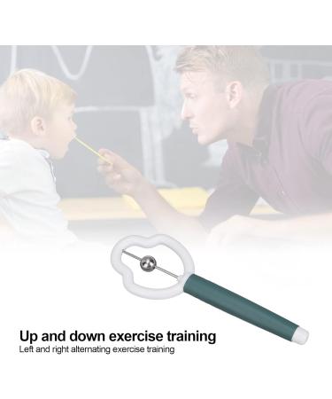 Safe Ergonomic Heavy Duty Portable Oral Muscle Exerciser | Train for Oral Health - Green - Buy Online on SooperMarket.com