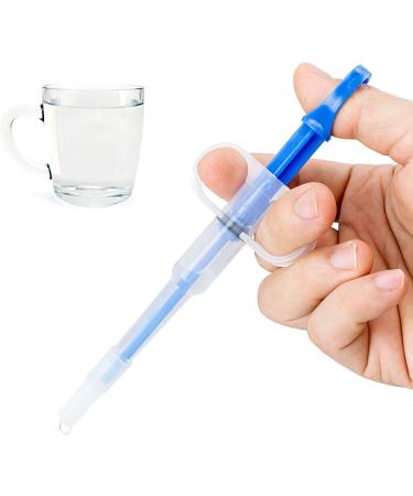 PAGOW Pet Medicine Feeder Silicone Syringe with Soft Tips for Cats and Dogs - Blue (2pcs) - Buy Online on SooperMarket.com