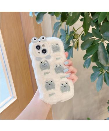 Cartoon anti fall protective cover for Plush Case for iP''hone 12 13 15 Pro 2023 Cute Girly Cover Protective Case ph''one Protective Case (Color : B Size : For IP"hone 14 Pro Max) For IP"hone 14 Pro Max B
