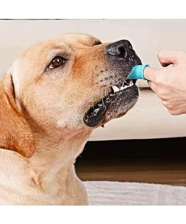 Pack of 4 Finger Toothbrushes for Dogs - Dental Care for Small Medium & Large Breeds - Buy Online on SooperMarket.com