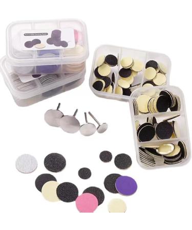 FIOERDTUIE Manicure Pedicure Disc For Shaping Nails Moisture-proof Lid Dustproof And Moisture-proof ABS Nails Accessories And Tools 25mm Style 2 - Buy Online on SooperMarket.com