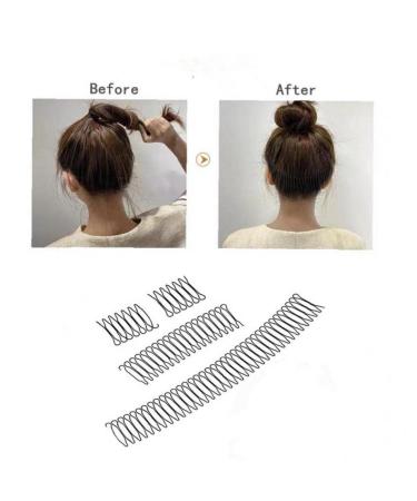 3Pcs Invisible U Shape Hairpin Clips - Hair Finishing Fixer Comb for Women & Girls | International Shipping - Buy Online on SooperMarket.com