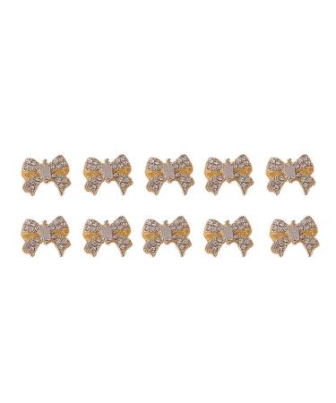 SANWOOD 10pcs/set Nail Ornament DIY Jewelry Glitter Varnish Manicure Nails Art Accessories for Female Nail Art Decoration E