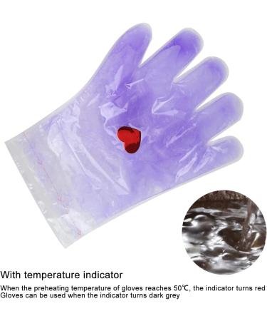Paraffin Wax Gloves Softening Healing Treatment Mask for Skin Care Hand Feet Lavender (Hand wax set) - Buy Online on SooperMarket.com