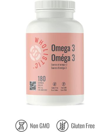 Wholistic Omega-3 - 180 softgels - Buy Online on SooperMarket.com