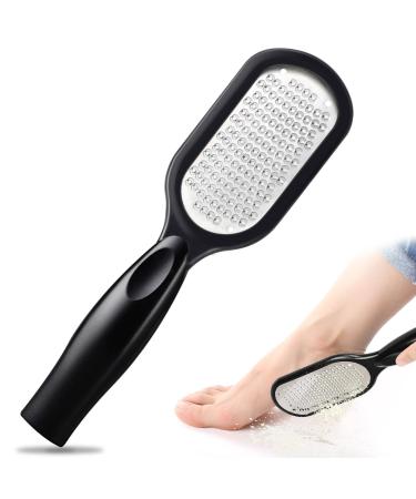 Sularpek Foot File Foot Scraper Best Foot Care Pedicure Metal Surface Tool to Remove Hard Skin Can Be Used on Both Wet and Dry Feet Surgical Grade Stainless Steel File