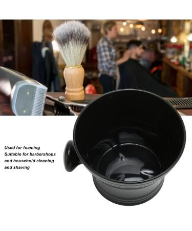 Buy Large Black Shaving Soap Bowl - Lightweight Plastic Shaving Mug for Men | International Shipping Available - Buy Online on SooperMarket.com