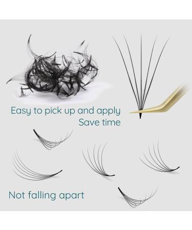 Obeyalash 1000Pcs Loose Premade 4D Eyelash Extensions - 0.07mm C Curl Handmade Lash Fans 8-15mm | Shop Now for International Shipping - Buy Online on SooperMarket.com