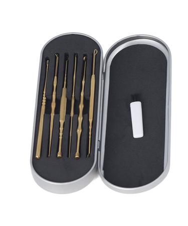 Hztyyier Earwax Removal Kit Ear Wax Removal Set Ear Wax Removal Tool for Household Daily Use(4)