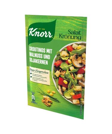 Buy Knorr Salad Dressing Croutinos with Walnuts & Soya Seeds - 25g (Pack of 2) | International Shipping Available - Buy Online on SooperMarket.com