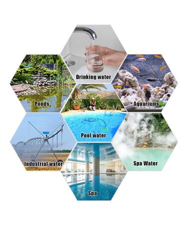 Dajidafu 50piece Easy-to- Test Strips For Precise And Convenient Measurements Water Test Strips PE Pool Test Strip Ph Test Strips seven-in-one 50 pieces/canister seven-in-one 50 pieces/canister - Buy Online on SooperMarket.com