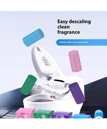 Upgraded Concentrated Descaling Toilet Cleaning Stick Effective Powerful Deep Cleaning Long-Lasting Freshness Four Scents Of Toilet Bowl Cleaners Stick For Bathroom Cleaning (Jasmine Grapes 4pcs) - Buy Online on SooperMarket.com