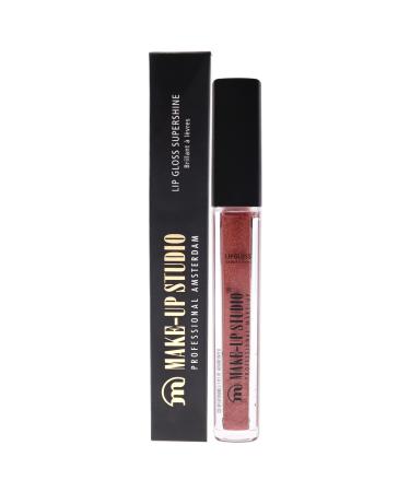 Professional Make-Up Lip Gloss - Transparent Coverage - Ensures Beautiful Well-Kept Lips All Day Long - Neutral Taste - Fine Applicator - Supershine - 1 Sp - 0.13 Oz