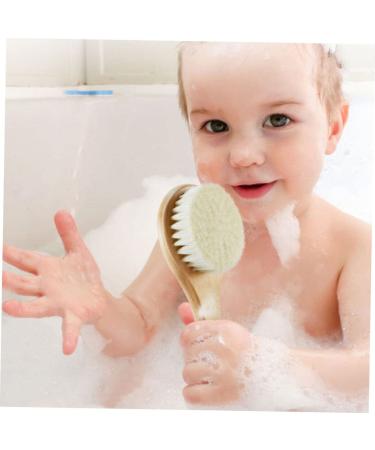 PLAFOPE 1 Set Baby Hair Brush and Hair Dryer Set with Scalp Massage and Wood Comb - Newborn and Baby Hair Care Essentials - Buy Online on SooperMarket.com