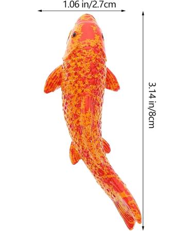 Artificial Floating Fish Decoration - 5pcs Aquarium Model for Terrarium & Landscape Crafts - Buy Online on SooperMarket.com