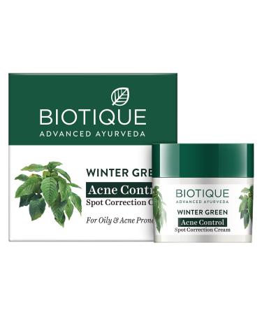 Biotique Bio Winter Green Spot correcting Anti-Acne Cream 15 gm