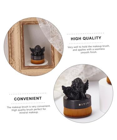 NOLITOY Skull Foundation Brush - Portable Blending & Shadow Brush for Flawless Makeup | Artificial Fiber Beauty Accessories - Buy Online on SooperMarket.com