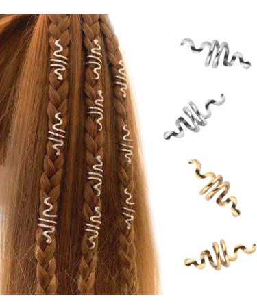 Sctmda Dreadlocks Jewellery 47 Pieces Braids Beads Hair Accessories Adjustable Aluminium Dreadlocks Cuffs Hair Accessory Set Braids Hair Accessories Hair Dreadlocks Accessories for Braids Decorations - Buy Online on SooperMarket.com