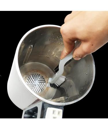 Kitchen Cleaning Scrub Brush Deep Stove Brass Wire Brushes Scraper Scrubber Brush For Range Hood Grease Grime Cleaner Brush For Pot Pan Household Cleaning Tools Little Pro (White One Size) White One Size - Buy Online on SooperMarket.com