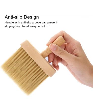 Barber Neck Dust Brush Brush Hair Cutting Tool Neck Duster Brush Neck Face Duster Brush Salon Hair Cleaning Wooden Sweep Brush Hair Cut Hairdressing Tool - Buy Online on SooperMarket.com
