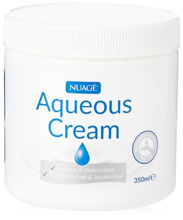 NUAGE AQUEOUS CREAM FRAGRANCE FREE 350ml 350 ml (Pack of 1) Tub