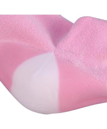 Buy Heel Socks - Washable Gel Spa Moisturizing Foot Care - Open Toe Protection for Dry Cracked Heels (2 Pack Pink) - International Shipping Available - Buy Online on SooperMarket.com