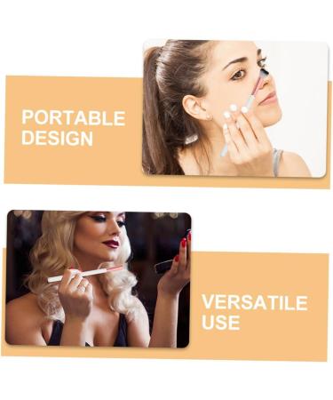 WOONEKY Fish Tail Brush Highlighter Blush Brush Loose Powder Brush Nose Shadow Brush Makeup Supplies White 18.50X1.00X1.00CM White - Buy Online on SooperMarket.com