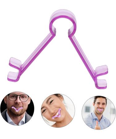 Baluue Lip Muscle Trainer Mouth Trainer Face Exerciser Lift Oral Exerciser Exerciser Muscle Lips Trainer Lips Slimming Exerciser Muscle Tightening Lips Shaper Lift Tool 9.30X7.70X1.50CM Purple - Buy Online on SooperMarket.com