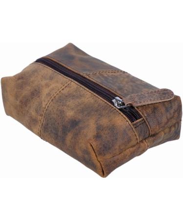 KomalC Leather Zip-Lock Cosmetic Makeup Pouch Bag Pen Pencil Case - SALE | Shop Now! - Buy Online on SooperMarket.com