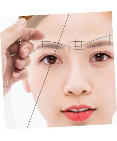 Didiseaon 1 Set Positioning Ruler Drawing Line Tool Eyebrow Measuring Ruler Eyebrow Trimming Ink Line - Buy Online on SooperMarket.com