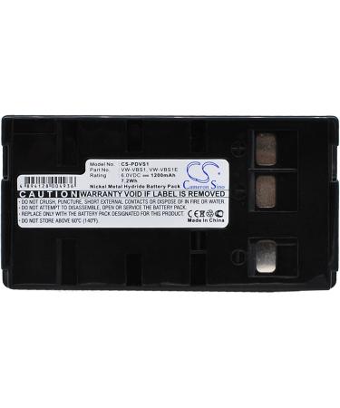 Replacement Battery for HP C2614A C2617A C2621A C2622A - 1200mAh/6.0V Compatible Batteries - Fast International Shipping - Buy Online on SooperMarket.com