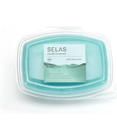 Selas 1.300 ml Paraffin Wax Bath for Aesthetic Hand and Foot Treatment - Aloe Vera (980 g) - Buy Online on SooperMarket.com