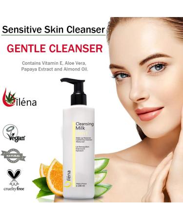 3-in-1 Moisturiser Milk Cleanser & Anti-Spot Makeup Remover | 3x200ml | Vegan Paraben-Free | For Sensitive/Dry Skin - Buy Online on SooperMarket.com