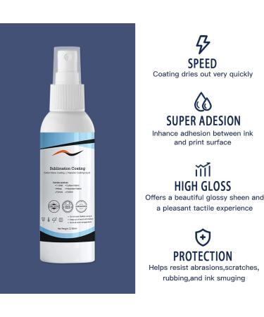 1DFAUL Sublimation Spray - High Gloss, Quick Dry Sublimation Coating for Cotton Shirts, All Fabrics & More - 30ml/1pcs - Buy Online on SooperMarket.com