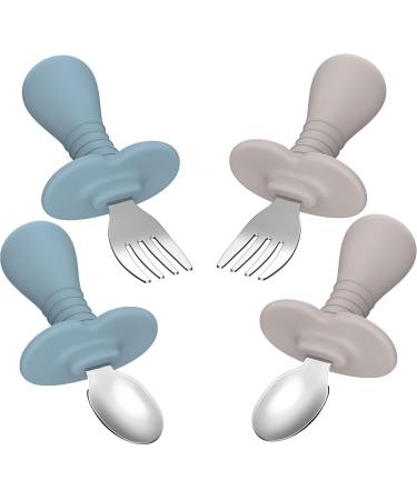 Silicon baby dishes 8 pieces of children's dishes set with suction cup (plate bib bowl drinking cloak cup spoon) bpa free dining cake (children's best -tank baby set)