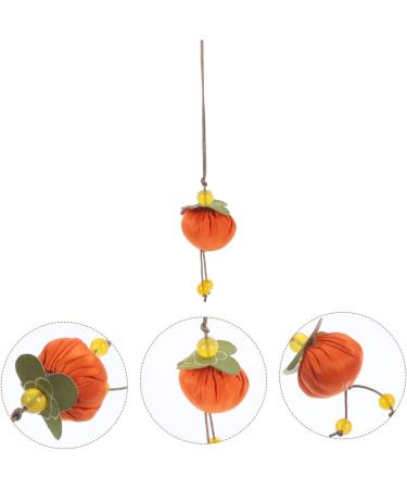 Cabilock Persimmon Sachet Chinese Style Blessing Bags Feng Shui Car Accessories Decor Face Powder Fine Orange 13X3CM - Buy Online on SooperMarket.com