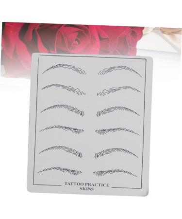 Angoily 6 Pcs Eyebrow Practice Skin Eyebrow Microblading Skin Eyebrow Training Skin Set - Buy Online on SooperMarket.com
